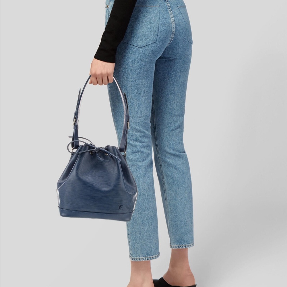 Louis Vuitton Epi Leather Noè Petit Blue Vintage